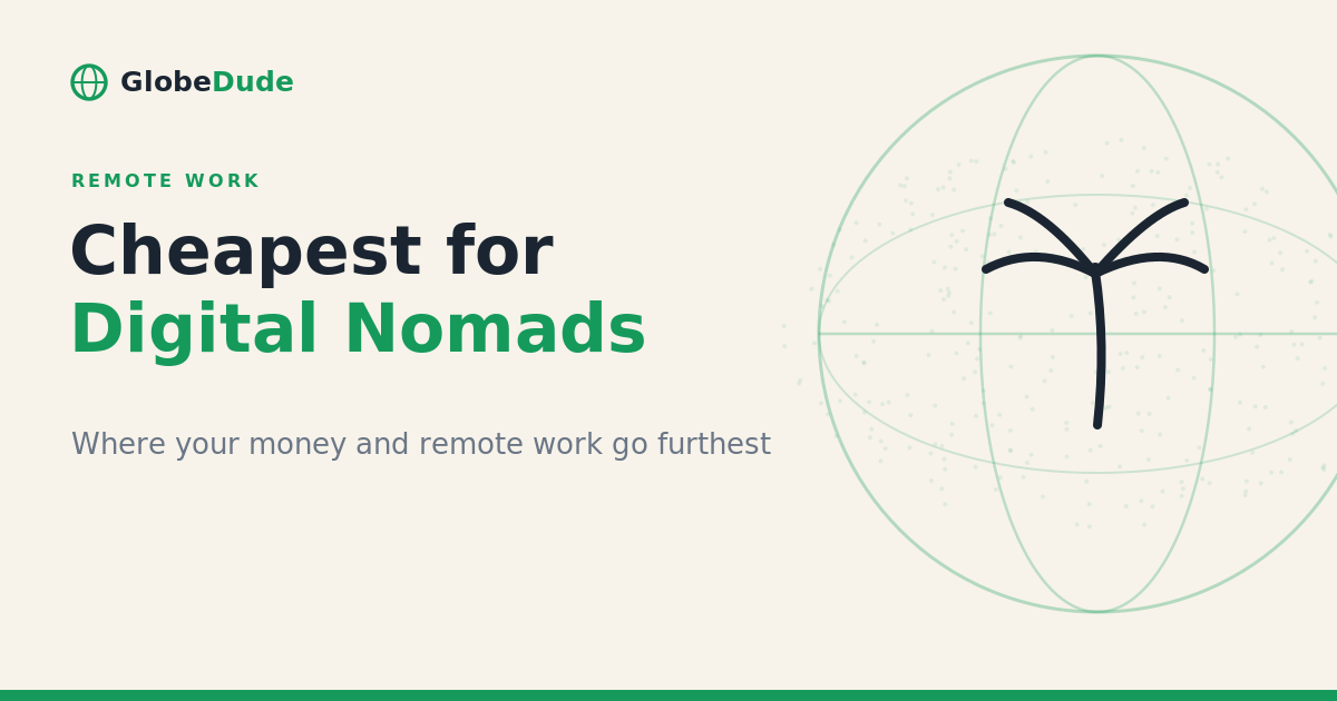 Cheapest Countries for Digital Nomads in 2026 (Where Your Money and Remote Work Go Furthest)