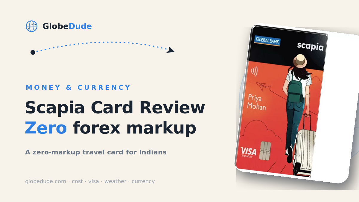 Scapia zero forex markup travel card review 2026 - GlobeDude