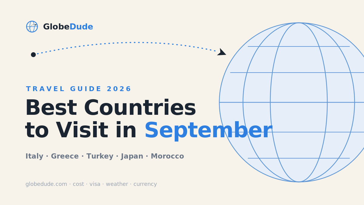 Best Countries to Visit in September 2026 (Warm Shoulder Season, Fewer Crowds)