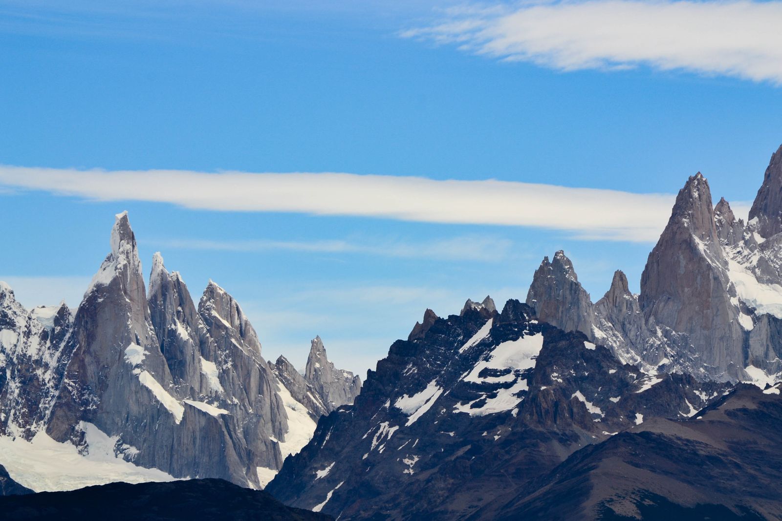 Patagonia mountains in Argentina