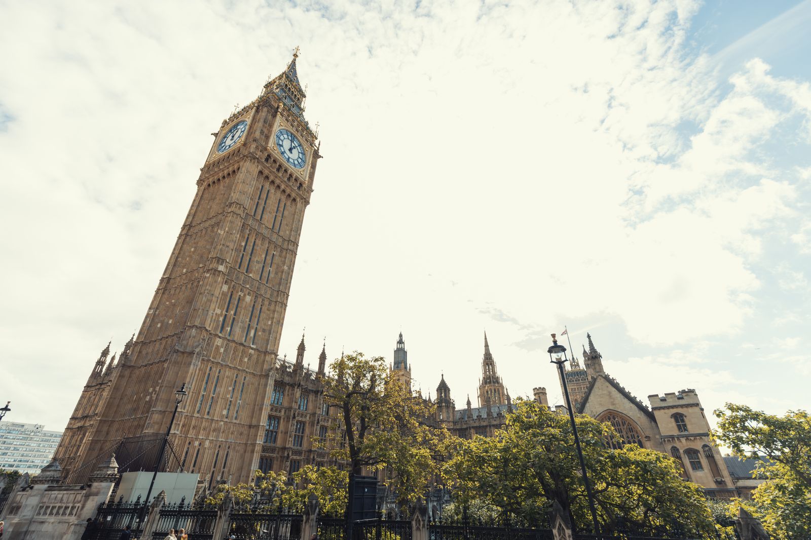 Big Ben and Westminster Palace in London