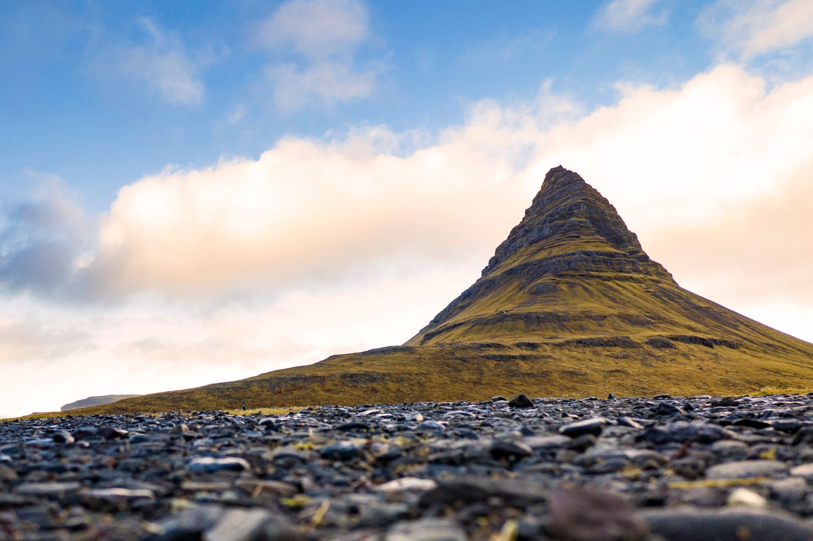 Kirkjufell mountain in Iceland