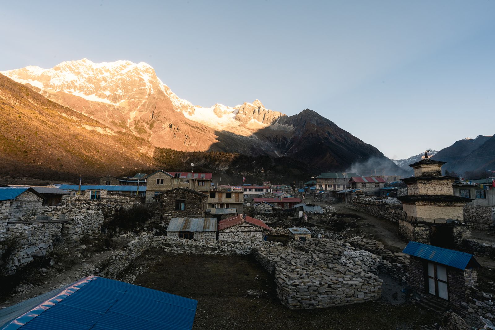 Himalaya mountains in Nepal