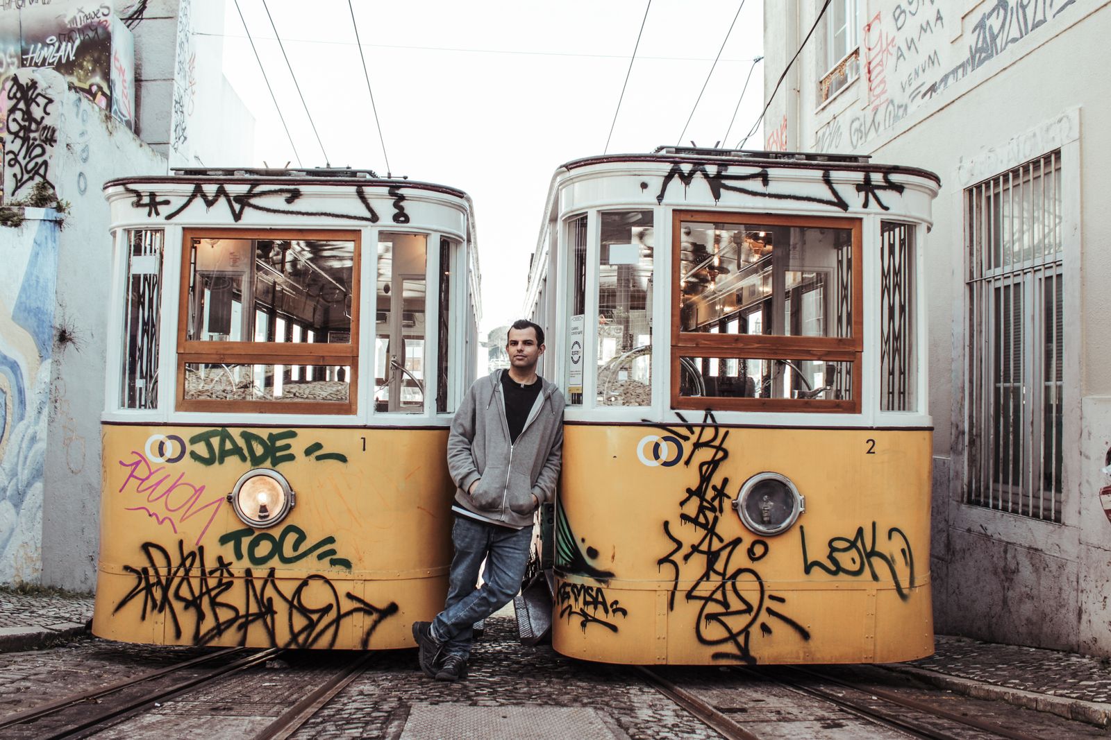 Lisbon tram, Portugal