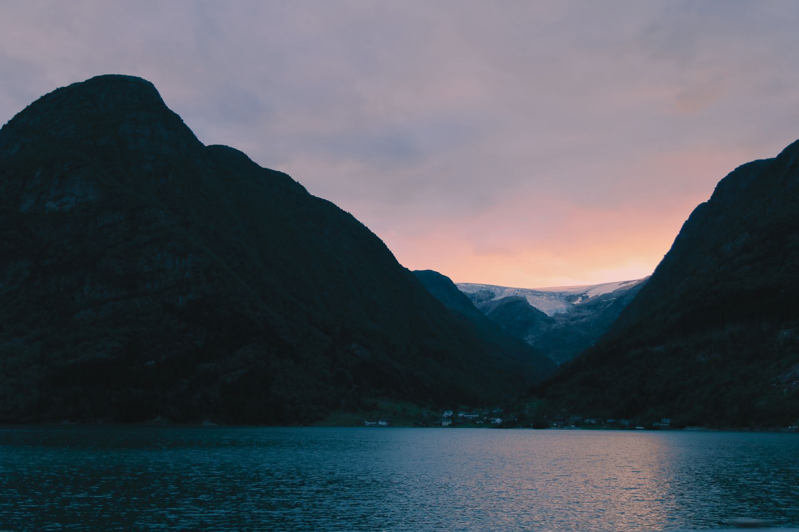 Norway fjord scenery
