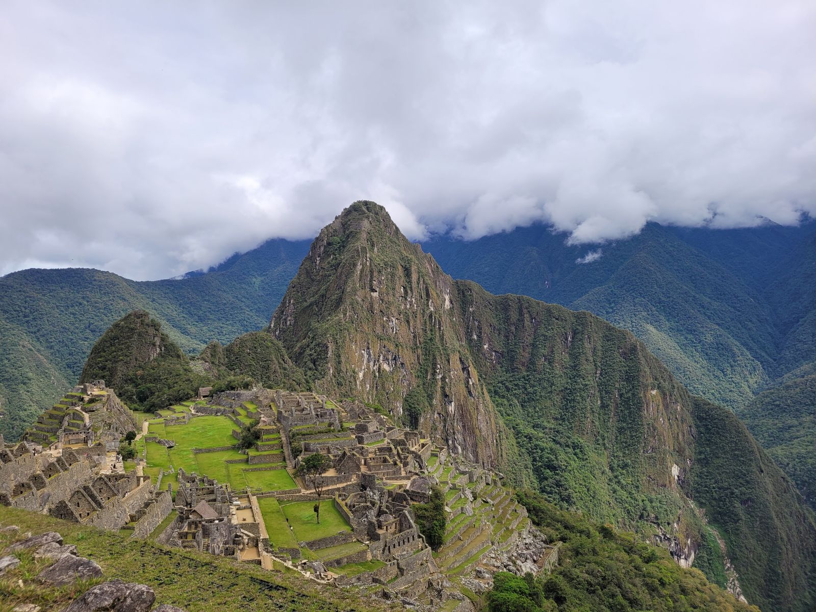 Machu Picchu, Peru, the backbone of the Andean backpacker route