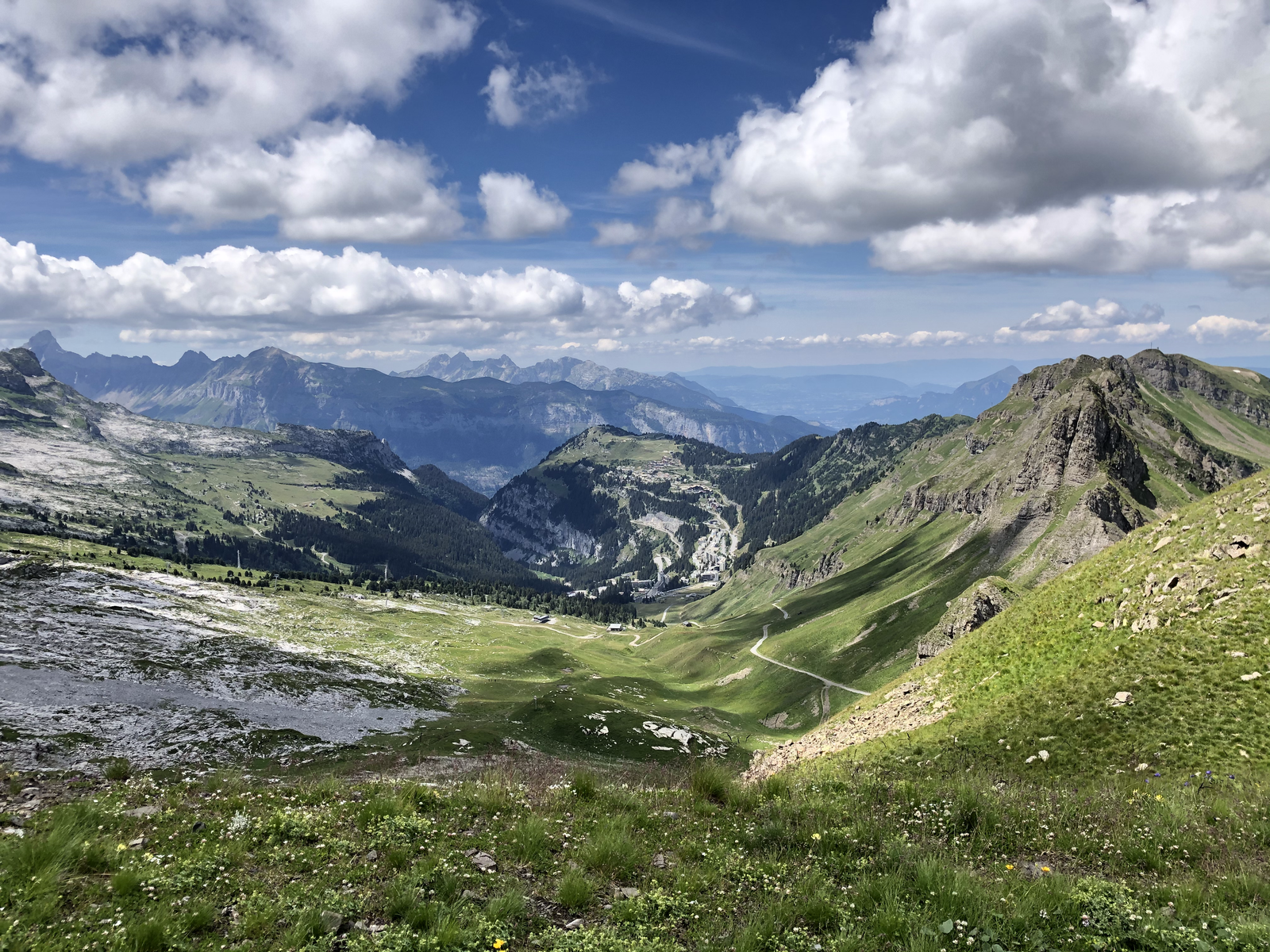 Swiss Alps scenery on a seven day Switzerland itinerary