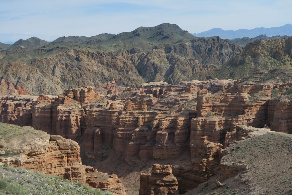 Charyn Canyon rock formations, Kazakhstan